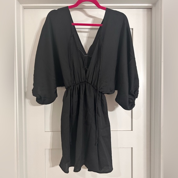 NWOT Judith March Sequin Bow Black Dress Size M - Picture 5 of 7